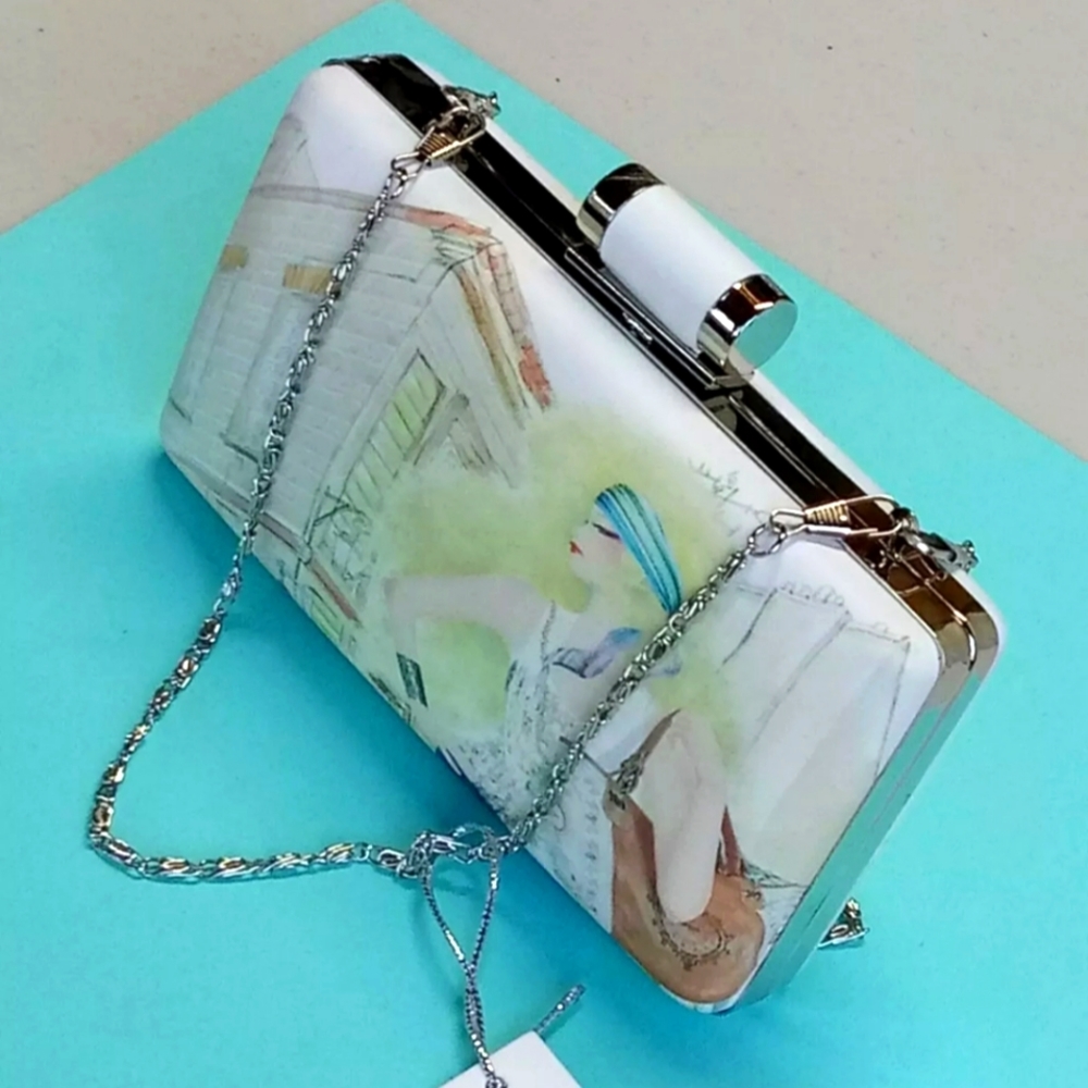 Bella Collection Crossbody Clutch Hard case - Mini